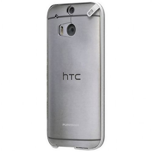 Pure Gear Slim Shell Protecive Cell Phone Case - Clear - HTC One