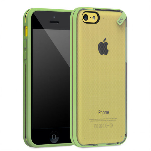 PureGear Slim Shell Protective Cell Phone Green Durable Case Cover for iPhone 5C