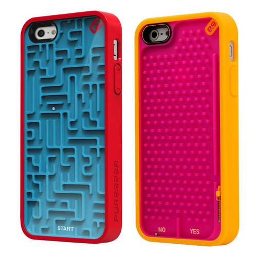 PureGear Shock Absorbing Protective Pinball Cell Phone Case - Apple iPhone 5C