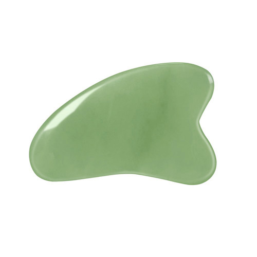 Gua Sha Facial tools Guasha Heart Natural Jade Stone Massage scraper for Face Body Spa, Face Lift Tighten Decreases Puffiness