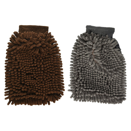 American Kennel Club Dri-Tail Ultra Absorbent Microfiber Chenille Pet Mitt
