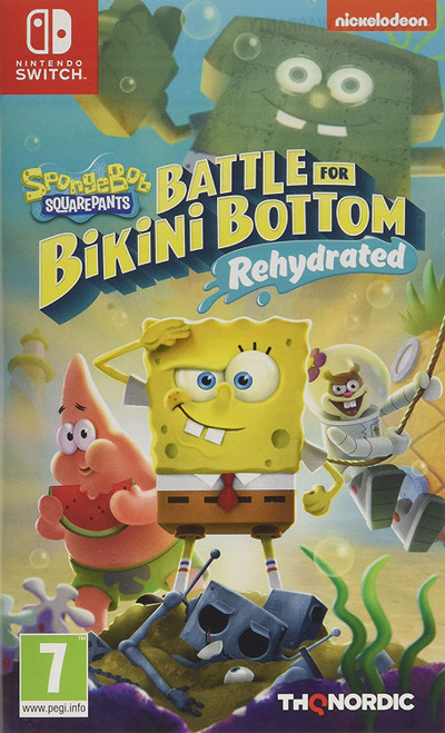 Spongebob SquarePants: Battle for Bikini Bottom - Rehydrated Switch EU Version Region Free