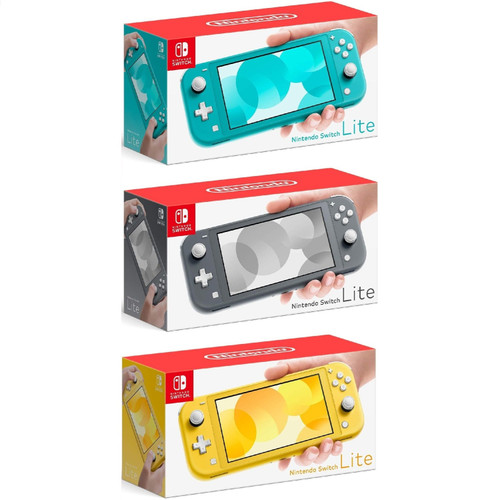 Nintendo Switch Lite Console 32GB System, Built in Control Pad - UK Version