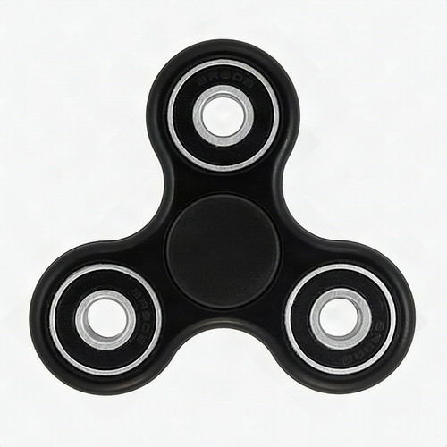Fidget Spinner Stress Relief Anxiety Toy - Black