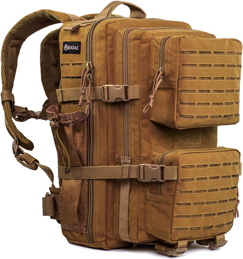 Military Tactical Large Army Recon Utility Pack MOLLE Outdoor Backpack for Hiking, Camping, Hunting, Survival