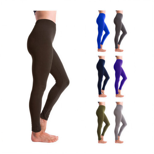 Altatac Seamless Full Length High Waist Fleece Lined Leggings for Women