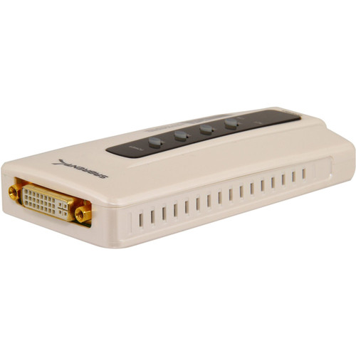 Sabrent KVM Switch Network Video & Audio Display Adapter USB-DAAH