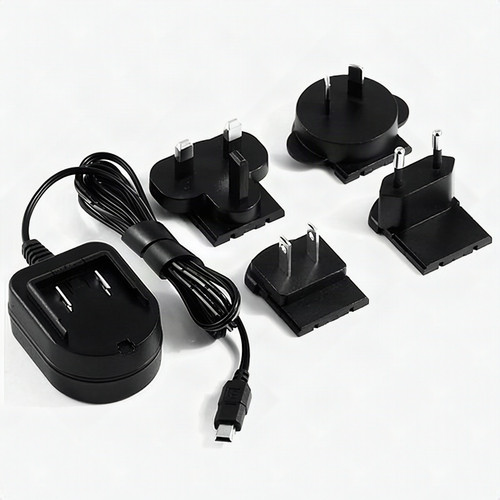 Contour Universal Wall Charger with Interchangeable Prongs for International Use