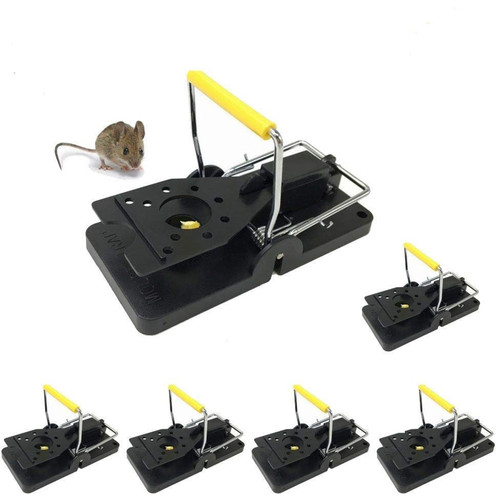 Alta Snap Mouse Mouse Trap, Rat Trap, Metal Clip Power Rodent Killer 6 Pack