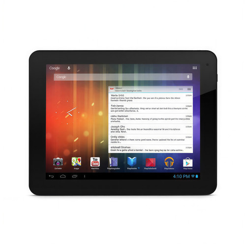 Ematic Genesis Prime 8" EGS108BL Multi-Touchscreen Tablet PC Android 4.1 - Black