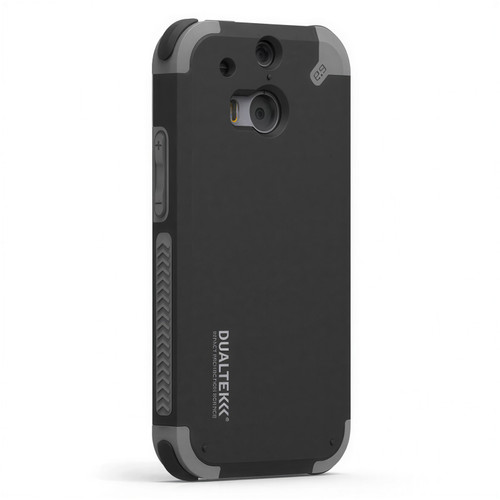 PureGear DualTek Protective Cell Phone Case - HTC One - Black