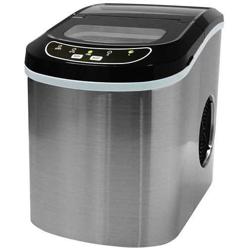 Refurbished Igloo ICE102ST Portable Countertop Ice Maker - Stainless Steel