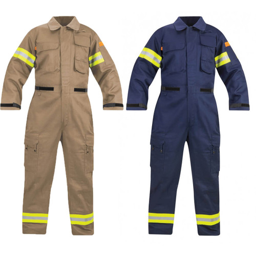 Propper Fire Resistant Extrication Suit w/Padded Knees & Reflective Trim