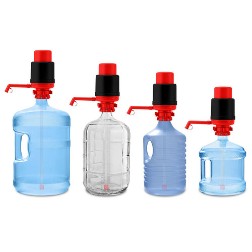 Universal Manual Drinking Manual Pump Water Press Pump with an Extra Short Tube and Cap Fits Most 2-6 Gallon Water Coolers