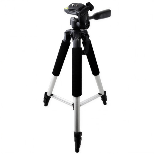 57" Pro Series Aluminum Camera Tripod w/ Bubble Level & Carrying Case