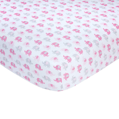 Carters Easy Fit   Portable Crib Mattress Fitted 100% Cotton Sheet