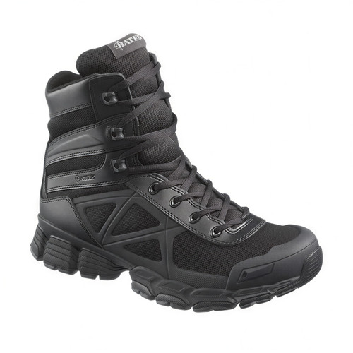 Bates Men's 8 Inch Velocitor Leather Black V Frame Uniform Boot
