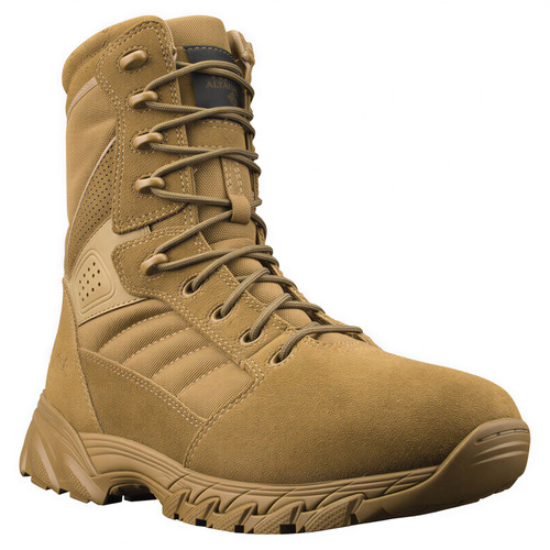 Altama Foxhound SR 8" Suede Leather Slip Resistant Men's Tactical Boots Coyote