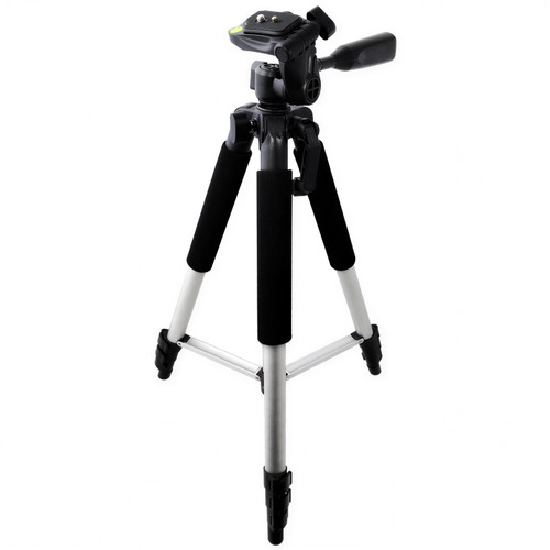 57" Xit Pro Series Aluminum Camera Tripod w/ Bubble Level & Carrying Case