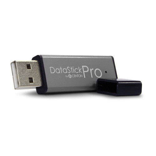 Centon DSP64GB-001 64GB DataStick Pro USB 2.0 Portable Memory Flash Drive - Grey