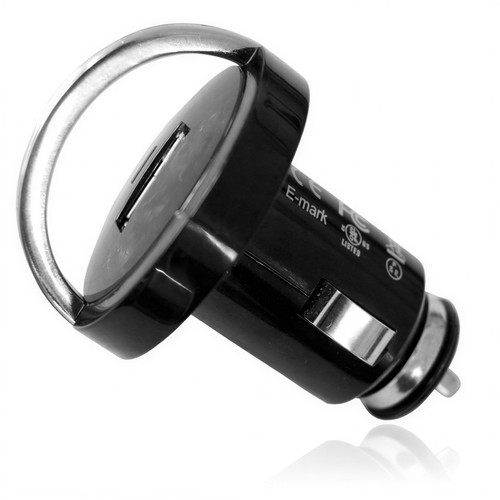 DP Audio DU24 Black 12V/24V DC2A Universal USB Mini Car charger w/ Key Ring