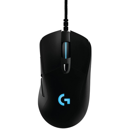 Refurbished Logitech G G403 Prodigy 6 Button USB Optical Scroll Gaming Mouse w/ 12,000 DPI