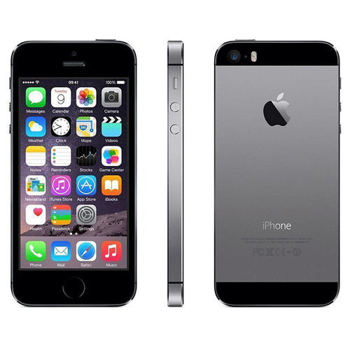Refurbished Apple iPhone 5s 16GB Smartphone - Black Space Gray - Factory Unlocked - ME296LLA