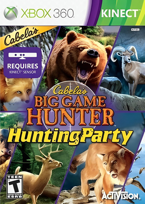 Used Cabela's Big Game Hunter Hunting Party with Gun Bundle  - Xbox 360