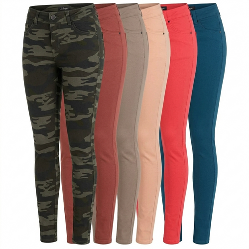 La Bijou 611S Women’s Juniors Ultra Stretch Skinny Pants Jeggings