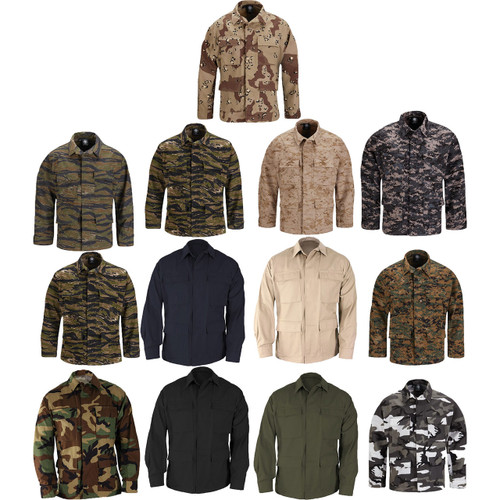 Propper Genuine Gear Cotton Poly Ripstop Uniform BDU Tactical Military Coat