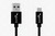 EnerPlex Tablet & Smartphone 1.5 ft microUSB Charge and Sync Data Cable - Black