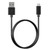 EnerPlex Tablet & Smartphone 1.5 ft microUSB Charge and Sync Data Cable - Black