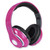 Bluetooth Rechargeable Over Ear Headset Foldable Wireless Wired Headphones with Memory Card Slot Built-In FM Tuner Microphone Audio Cable for Phone TV Computer MP3 Player