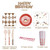 109 Pcs 12 Guests Kids Plates Cups Napkins Straws Birthday Party Supplies Set
