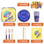 109 Pcs 12 Guests Kids Plates Cups Napkins Straws Birthday Party Supplies Set