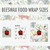 5 Pack Reusable Beeswax Organic Food Sandwich Wrapping Paper Covers Set 3S,1M,1L