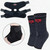 2-Pack Ankle Foot Compression Breathable Pain Relief Support Brace Wrap Sleeve