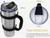 30 oz Tumbler Lid, Replacement Lid for YETI 30 oz Tumbler, BPA-Free Spill-Proof Splash Resistant Clear Tumbler Cover (2 Pack)