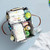 Large Baby Diaper Caddy Organizer – Nursery Storage Bag with Adjustable Compartments | Eco-Friendly Felt, Soft Handles & Shoulder Strap | Includes Waterproof Changing Pad – Perfect for New Parents