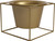 Metal Square 6" Home Garden Flower Plant Holder Removable Pot Stand Gold