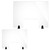 SHELTERION Plexiglass Desktop Sneeze Guard Barrier Partition Shield