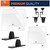 SHELTERION Plexiglass Desktop Sneeze Guard Barrier Partition Shield