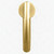 Waverly 7" Single Hole Single Handle Modern Bathroom Sink Faucet - Brushed Gold