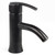 Waverly 7" Single Hole Single Handle Bathroom Faucet, Matte Black