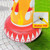 Inflatable Rainbow Lion Sprinkler Backyard  Arch, Giant Sprinkler for Kids Outdoor Play Water Toys Sprinkler for Boys Girls