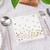 Napkins Gold Foil Polka Dot Confetti Cocktail Disposable For Birthday Party 50 Pack