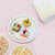 Gold Dot Dinnerware Set Paper Plates Holiday Parties 7 inch, 9 inch, Napkins 50 Pack Each