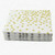 Gold Dot Dinnerware Set Paper Plates Holiday Parties 7 inch, 9 inch, Napkins 50 Pack Each