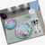 Elegant Plate Set 150 pcs, Purple to Teal Plates 7 inch, 9 inch, Napkins 50 Pack Each