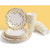 150 Pcs Gold Birthday Party Disposable 7" and 9" Plates 12oz Cups 50 Guest Set